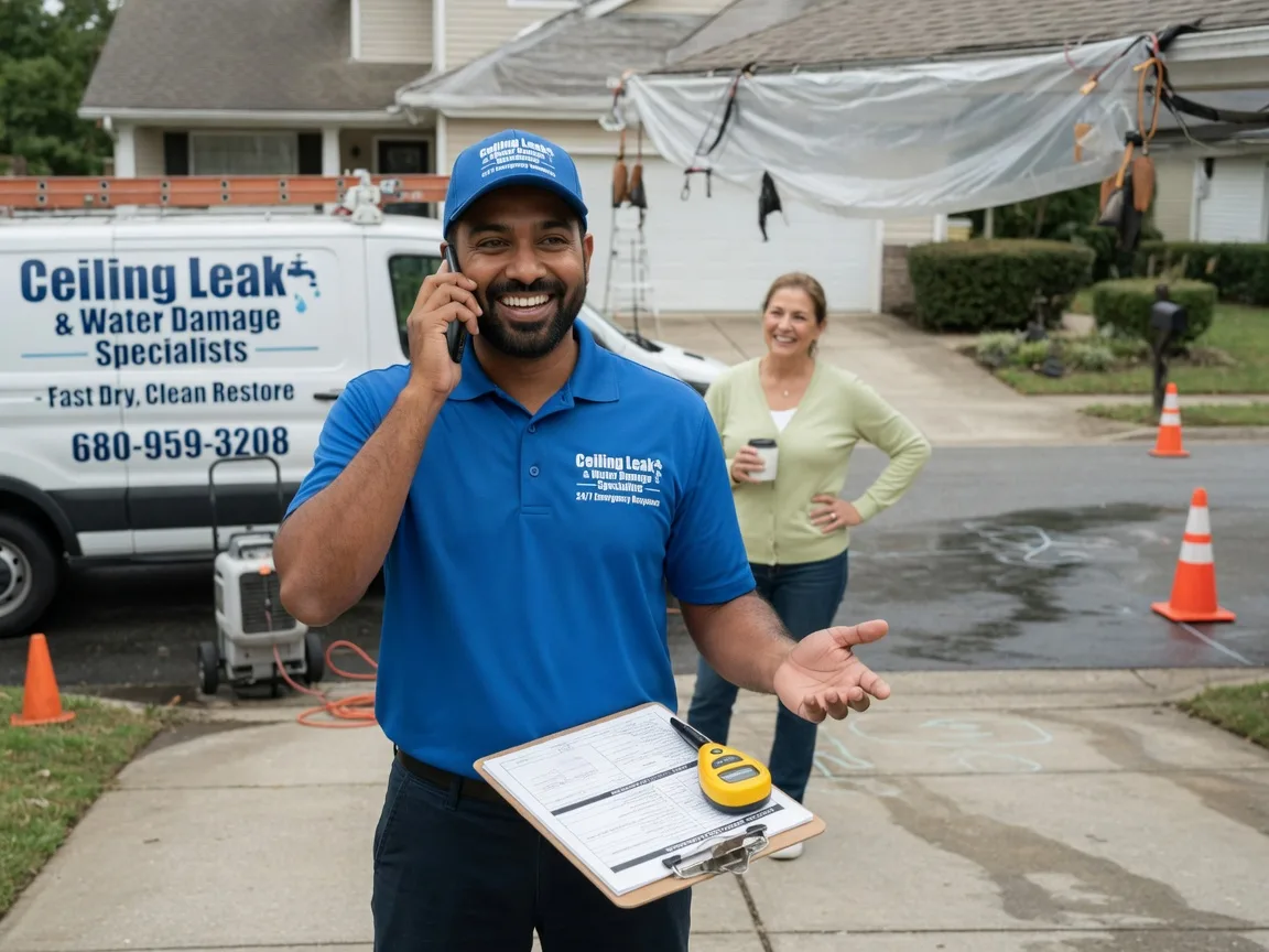 Ceiling Leak Cleanup Rapidan, VA FAQs